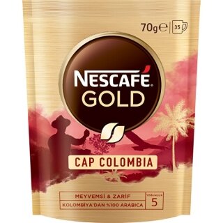 Nescafe Gold Cap Colombia Hazır Kahve 70 gr Kahve kullananlar yorumlar